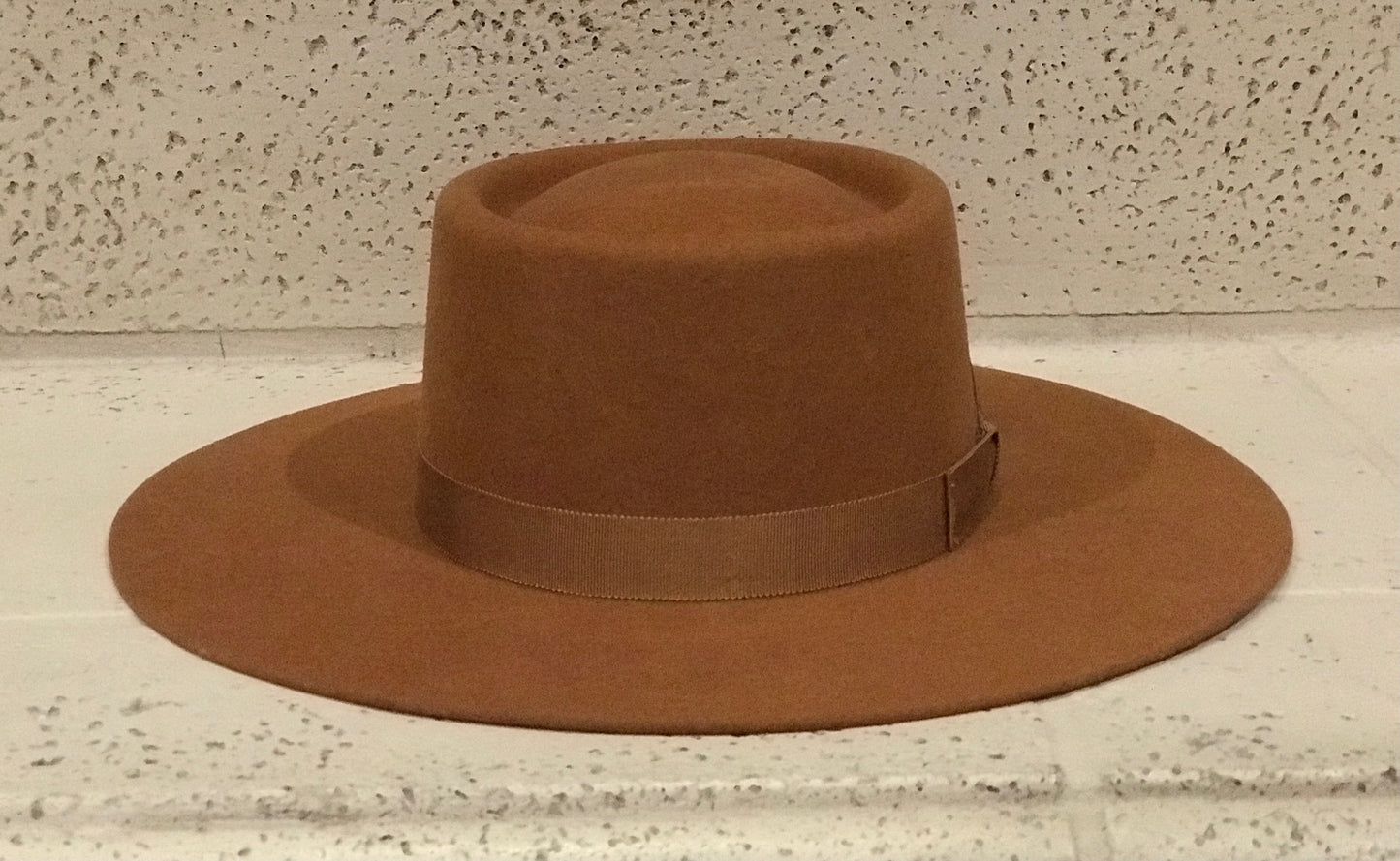 Fedora Classic Dallas Style (Brown-Teal)