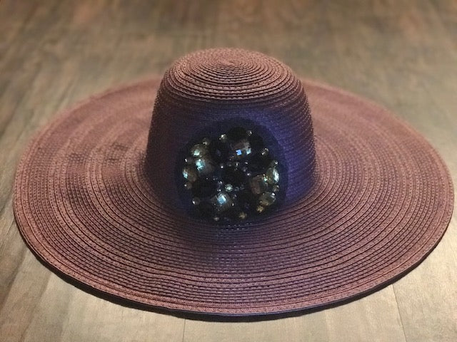 Floppy Sun Hat Gem Plum