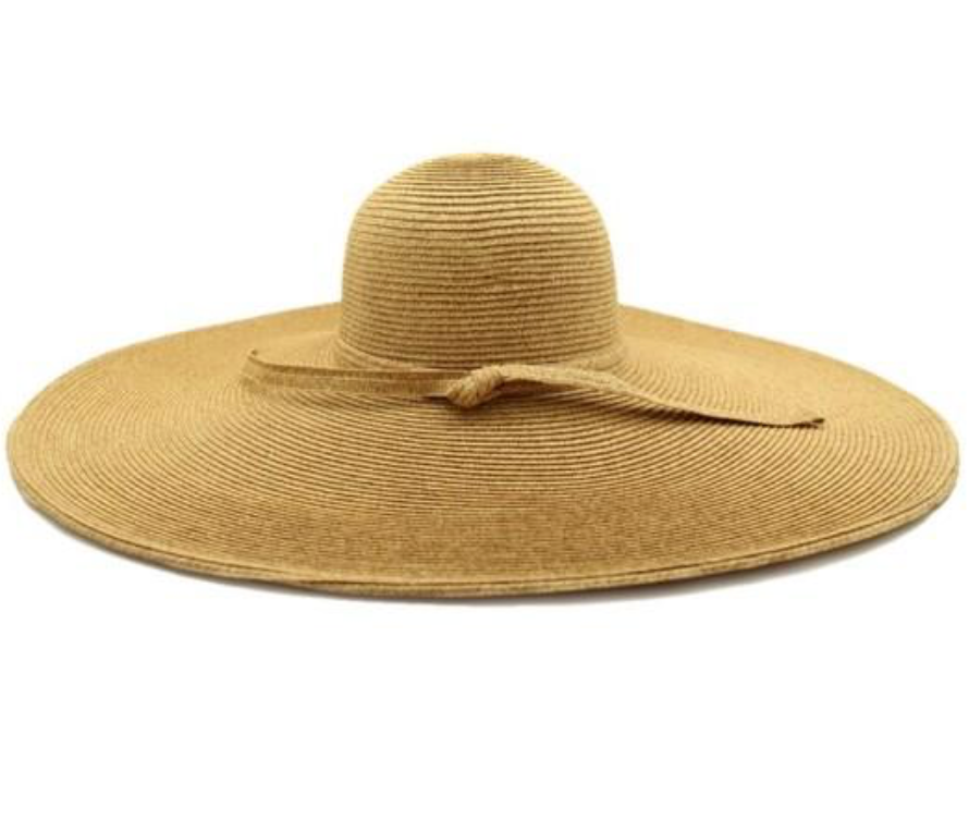 Floppy Hat Big Brim Mixed Color Natural
