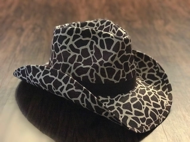 Cowboy Giraffe Design Hat
