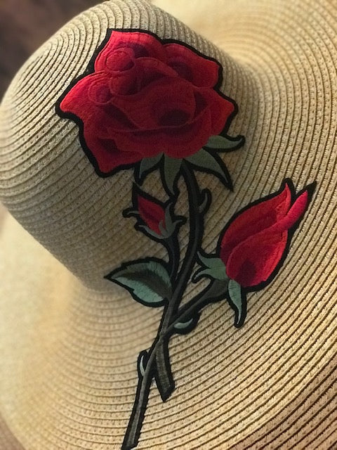 Floppy Sun Hat  Almond Rose