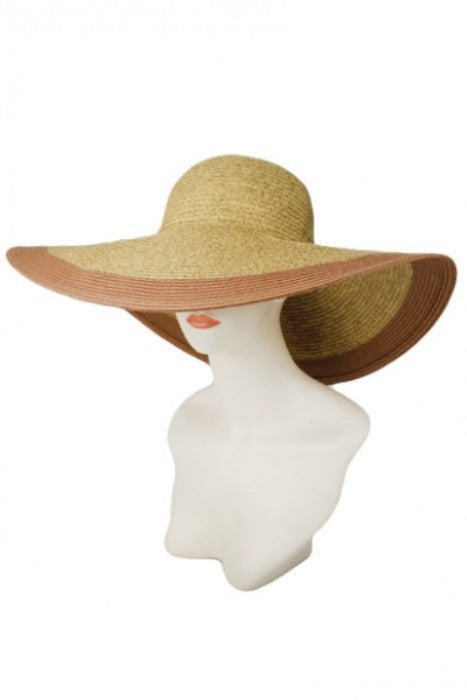 Floppy Sun Hat  Almond Rose
