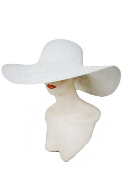 Floppy Sun Hat White