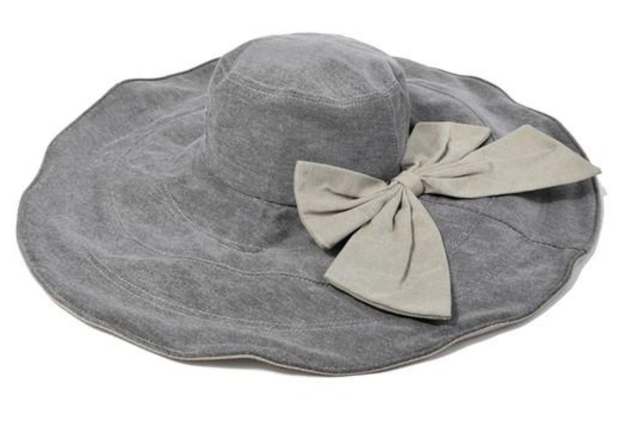 Floppy Sun Hat Off Black